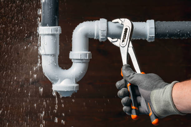 Professional Gas Line Repair technician working in Roxboro, NC